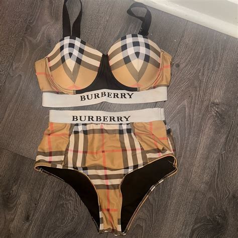 burberry 2 piece swimsuit|burberry swimsuit bikini.